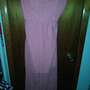 Peach tub top dress 🍑